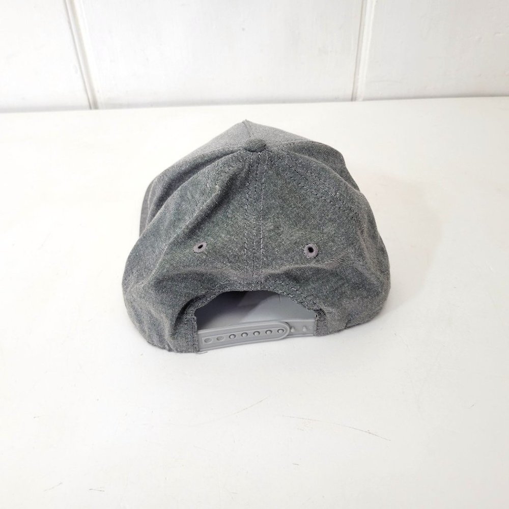 d. Hudson Designs Gray Snapback Cap NWT - Picture 7 of 8